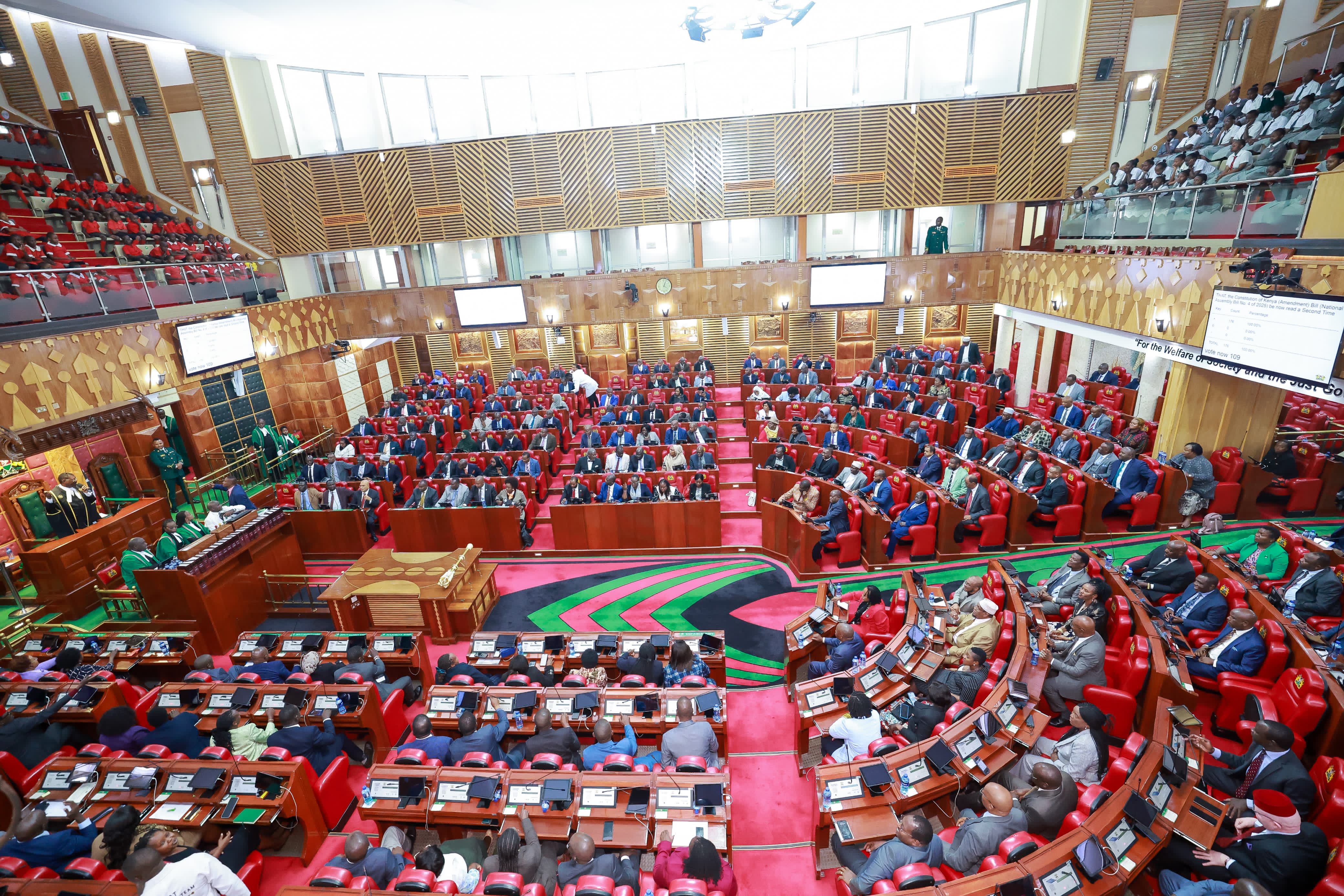ariel view of the National Assembly