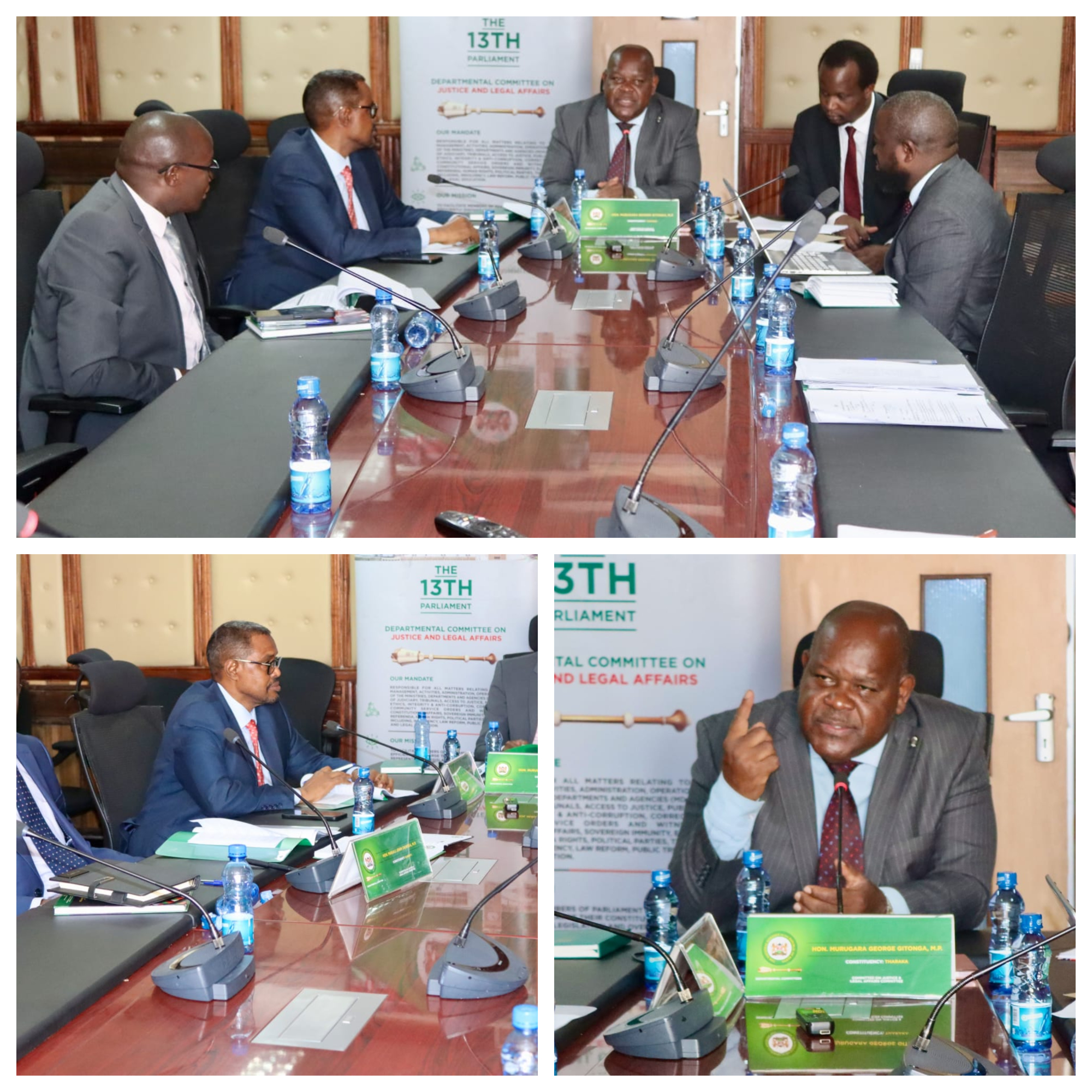 JUSTICE AND LEGAL AFFAIRS COMMITTEE RECEIVES AMENDMENT PROPOSALS FROM DIFFERENT LEGISLATORS