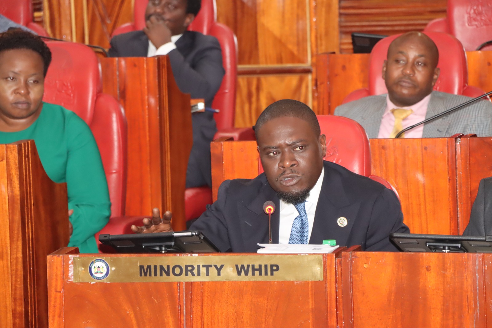NYANDARUA GOVERNOR H.E DR. MOSES KIARIE BADILISHA, NAIROBI CITY COUNTY GOVERNOR H.E JOHNSON SAKAJA AND NYANDARUA COUNTY ASSEMBLY SPEAKER APPEAR BEFORE SENATE LANDS COMMITTEE