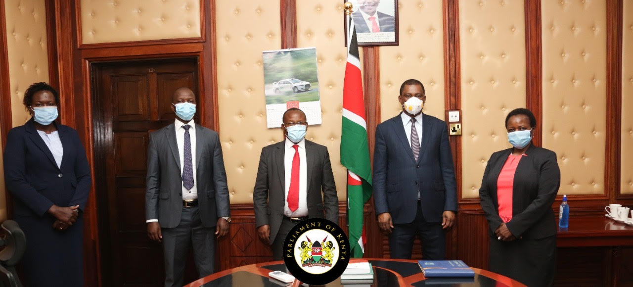 Speaker Muturi hosts CAF