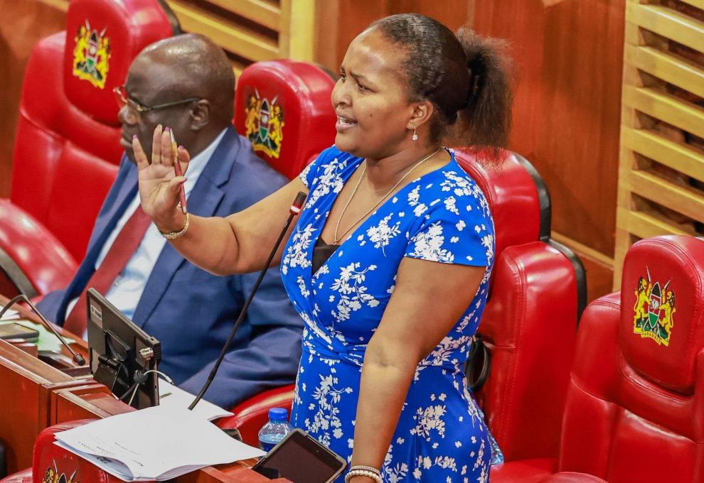 Samburu West MP Hon. Naisula Lessuda