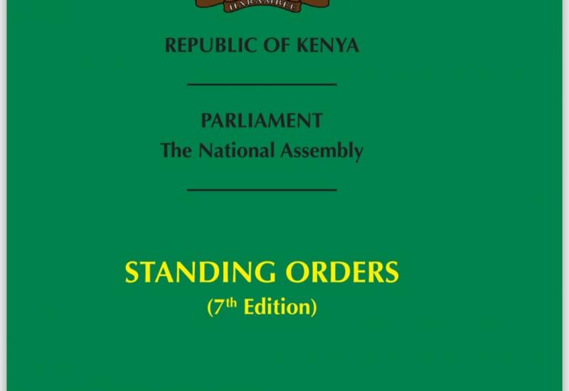 7TH EDITION OF THE STANDING ORDERS