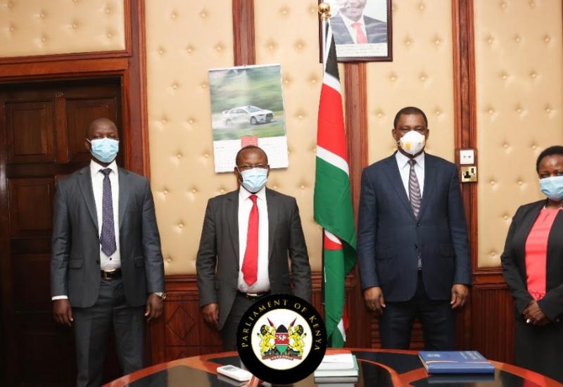 Speaker Muturi hosts CAF